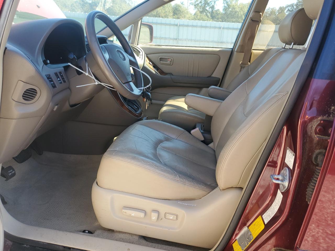 1999 Lexus Rx 300 Темно-бордовый vin: JT6HF10UXX0023961