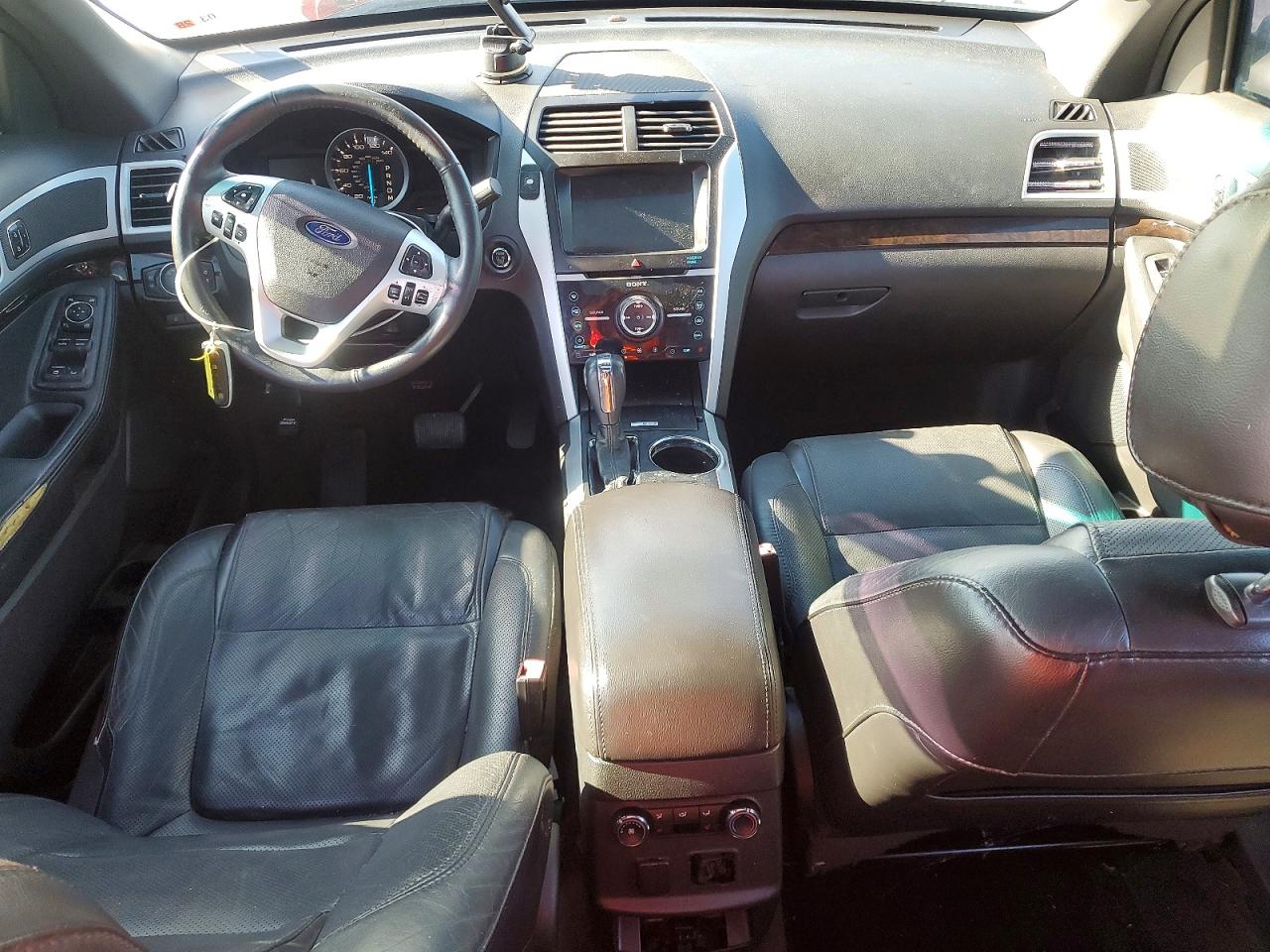 2014 Ford Explorer Limited White vin: 1FM5K7F83EGA37382