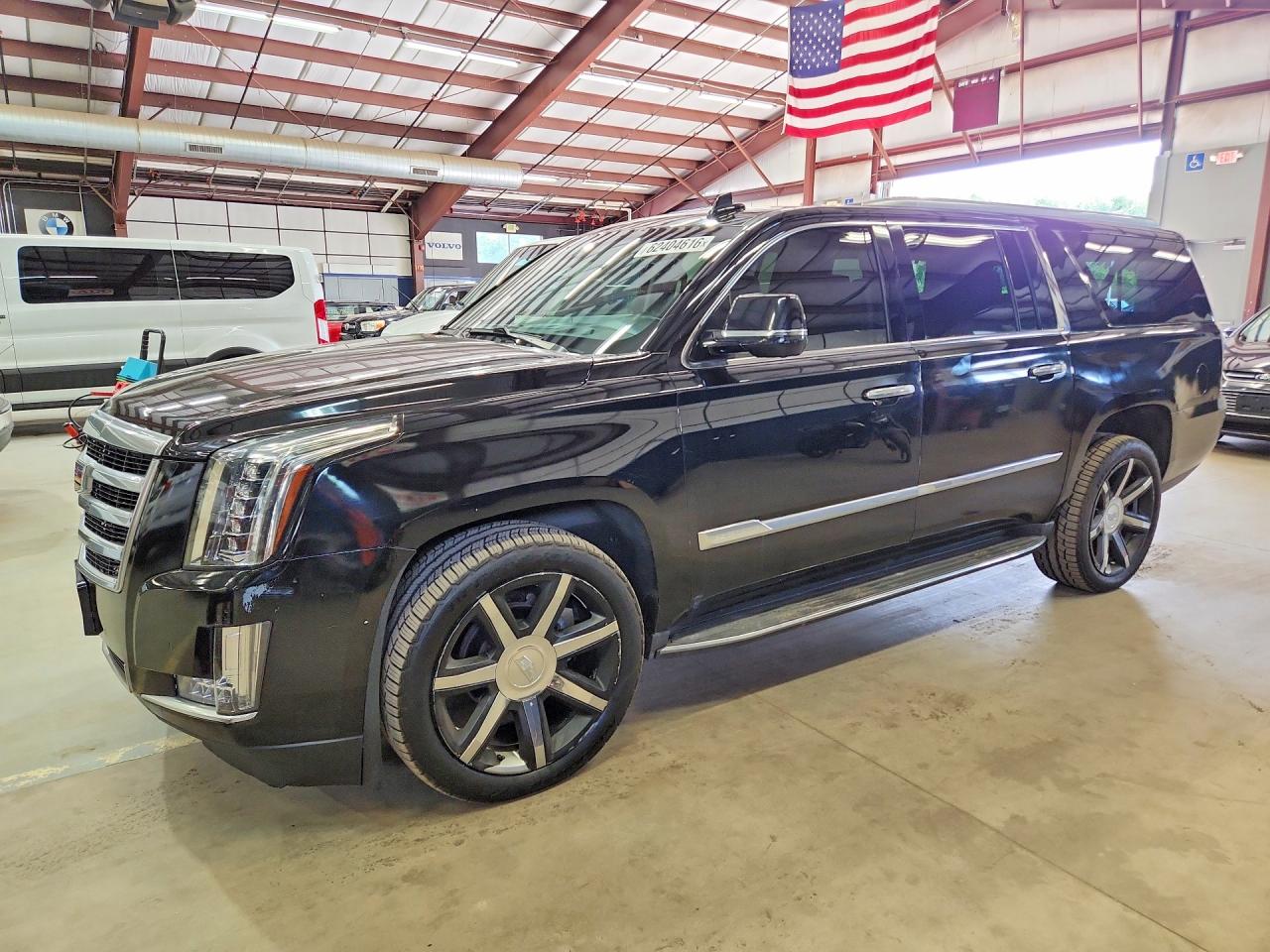 2015 Cadillac Escalade Esv Luxury Black vin: 1GYS4SKJ9FR726128