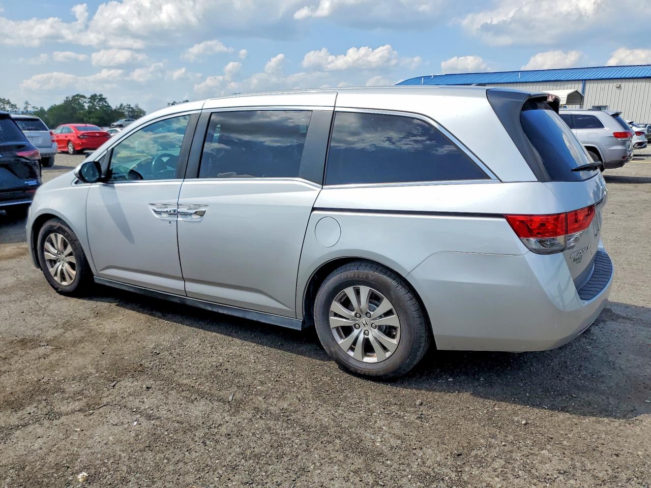 2014 Honda Odyssey Exl Silver vin: 5FNRL5H68EB138608