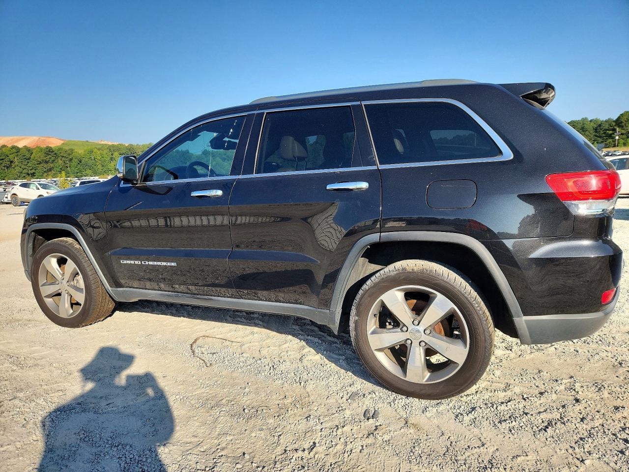 2015 Jeep Grand Cherokee Limited Black vin: 1C4RJEBM9FC218351