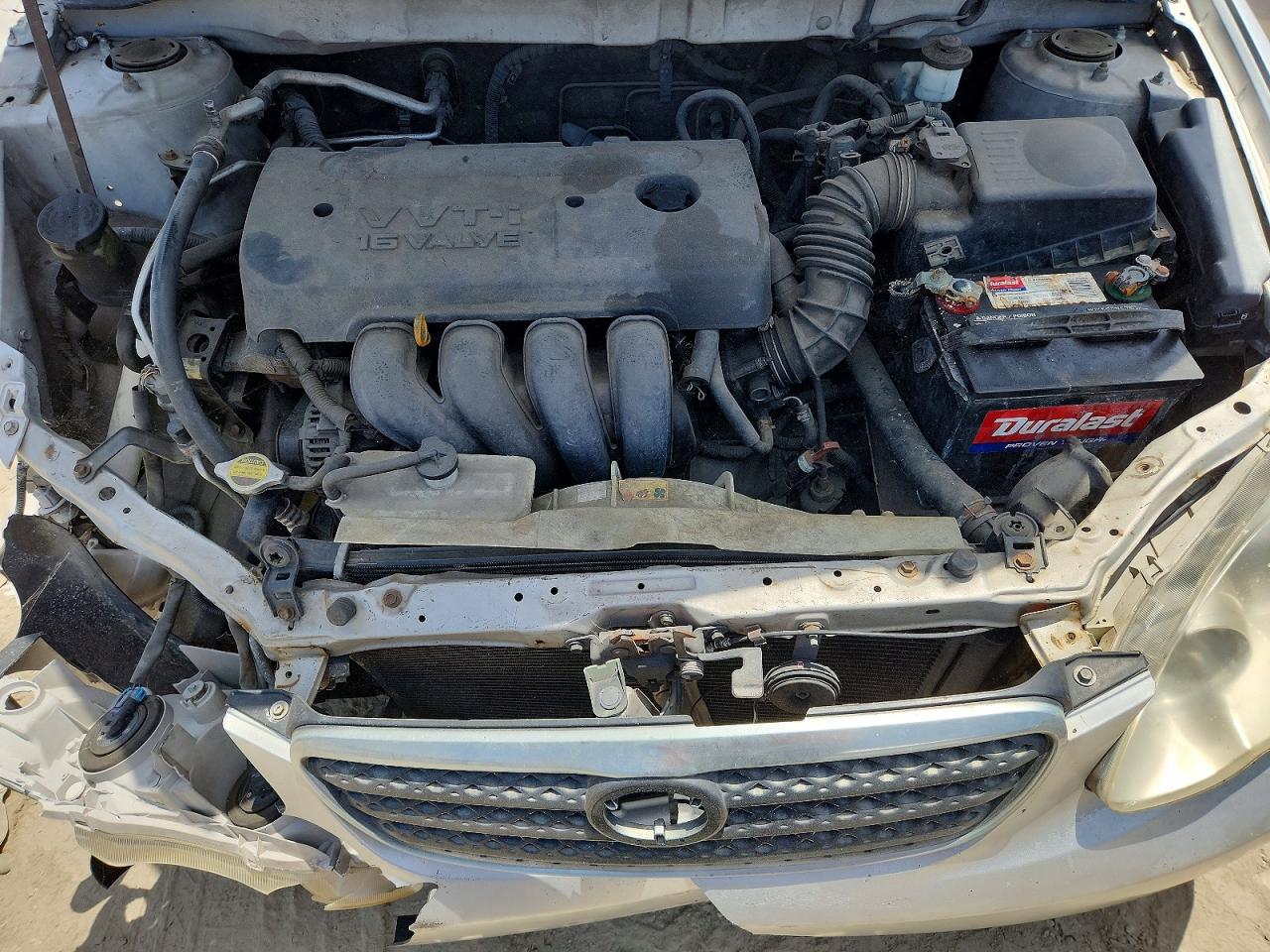 2008 Toyota Corolla Le Silver vin: 1NXBR32E68Z025834