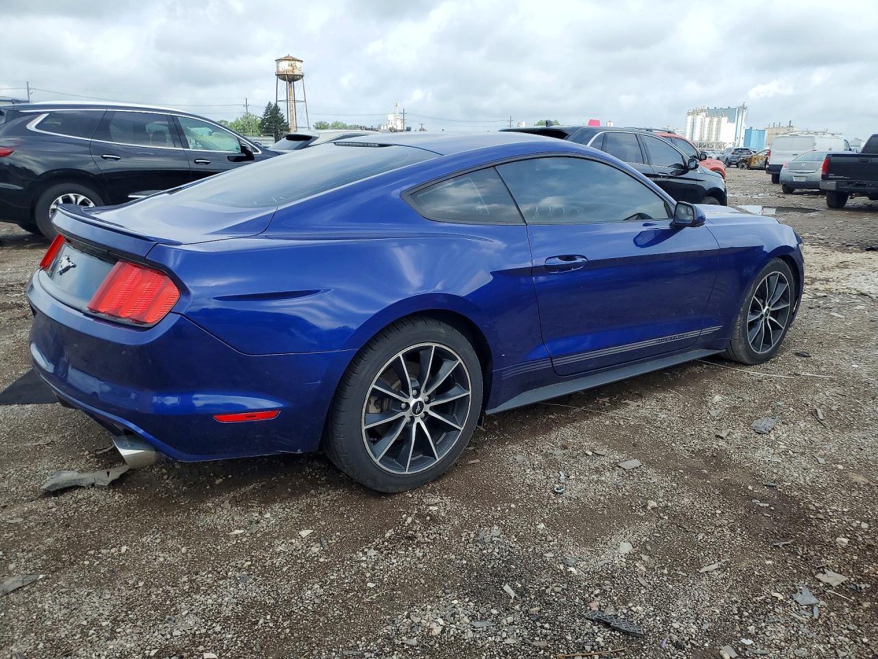 2015 Ford Mustang Blue vin: 1FA6P8TH4F5357771