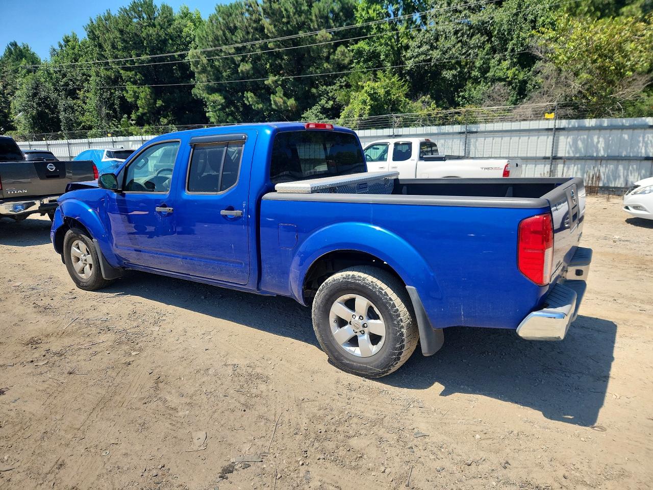 2012 Nissan Frontier Sv V6 Blue vin: 1N6AD0FV8CC442584