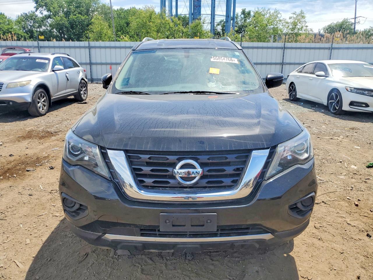 2019 Nissan Pathfinder S Black vin: 5N1DR2MM6KC642705