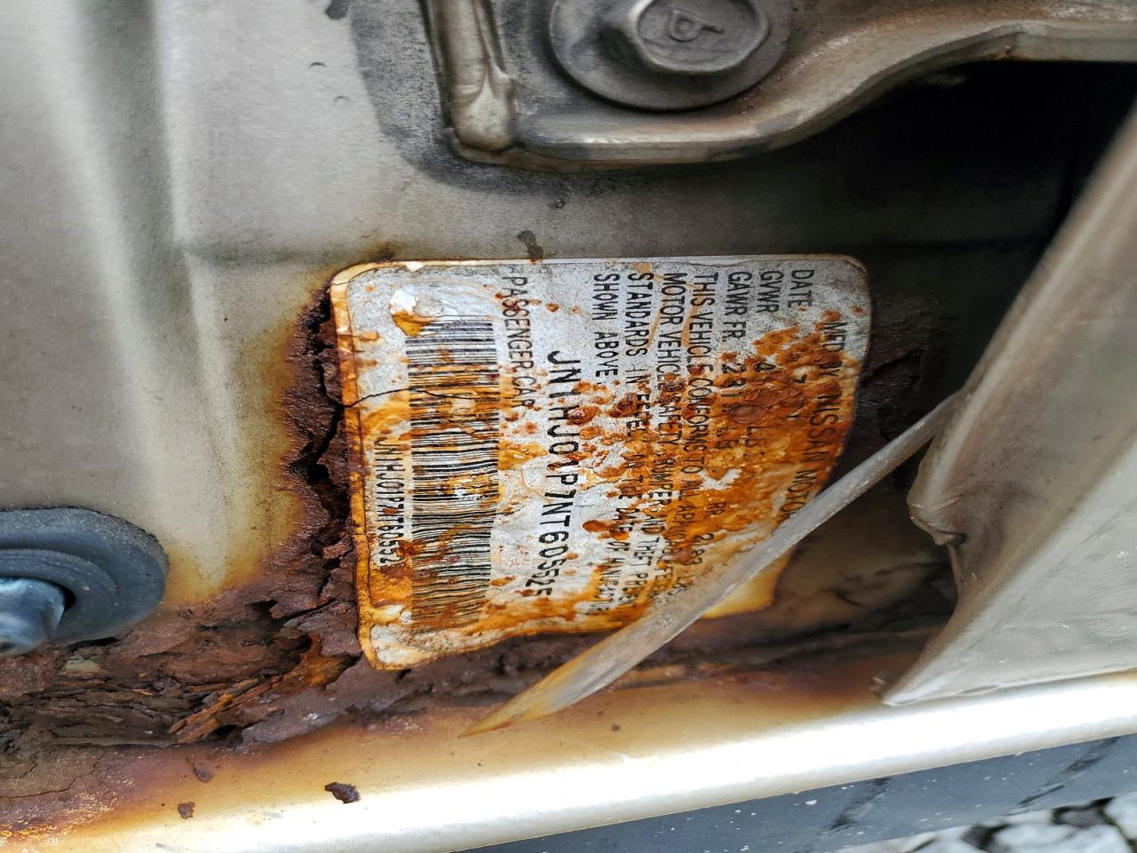 1992 Nissan Maxima Gxe Gold vin: JN1HJ01P7NT605525