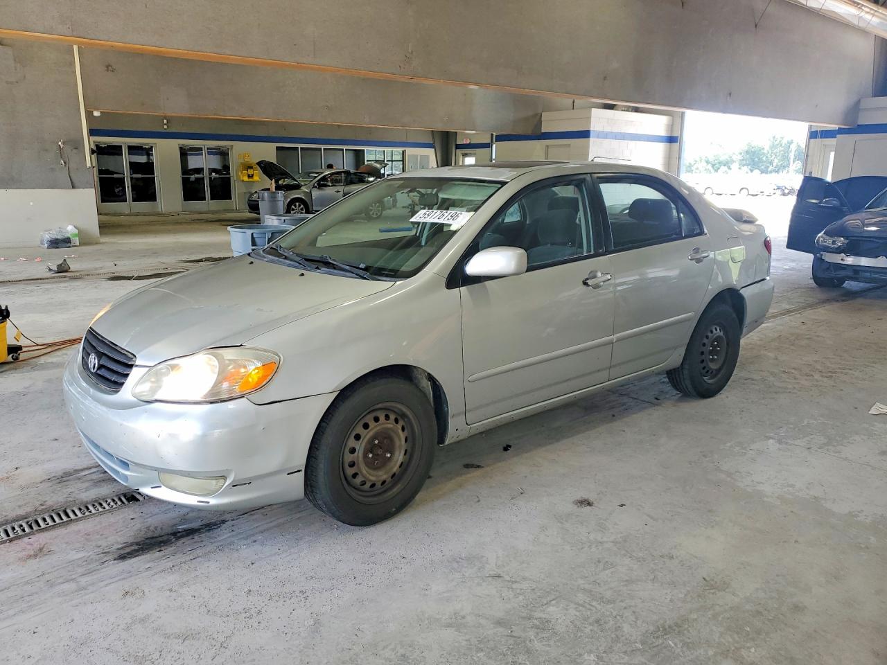 2003 Toyota Corolla S Silver vin: 2T1BR32E33C147724