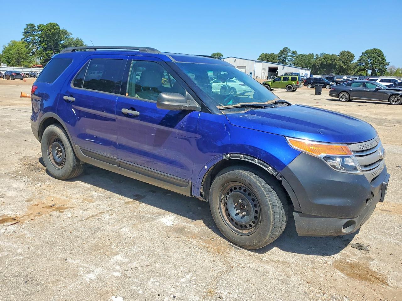 2013 Ford Explorer Blue vin: 1FM5K7B81DGC87255