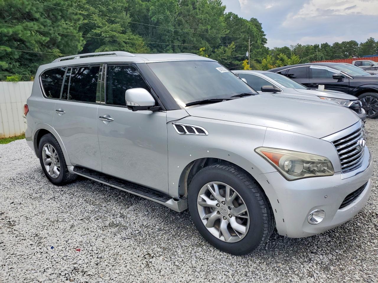 2011 Infiniti Qx56 Base Серебряный vin: JN8AZ2NC1B9300285