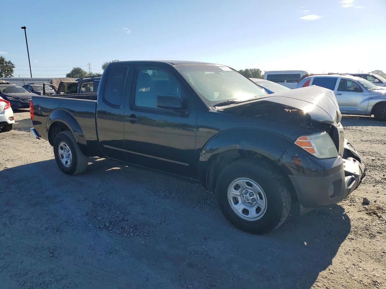 2009 Nissan Frontier Xe Black vin: 1N6BD06T59C418710