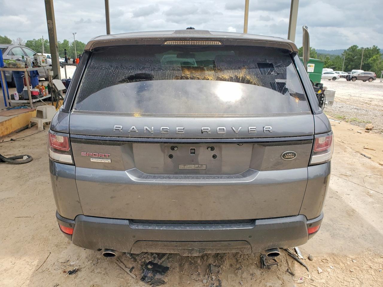 2014 Land Rover Range Rover Sport Autobiography Gray vin: SALWV2EF3EA330553