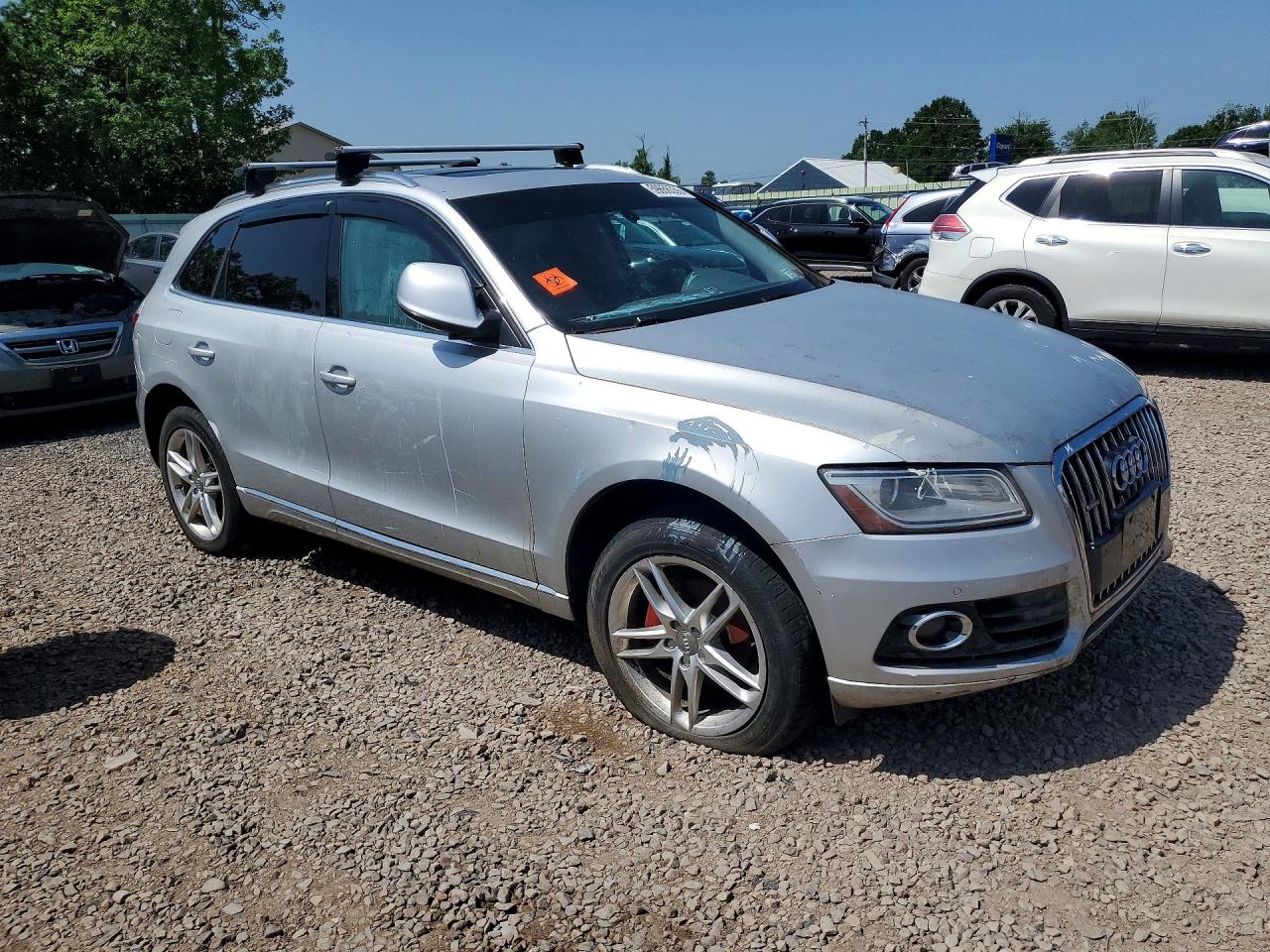 2013 Audi Q5 Premium Plus Silver vin: WA1LFAFP5DA017831