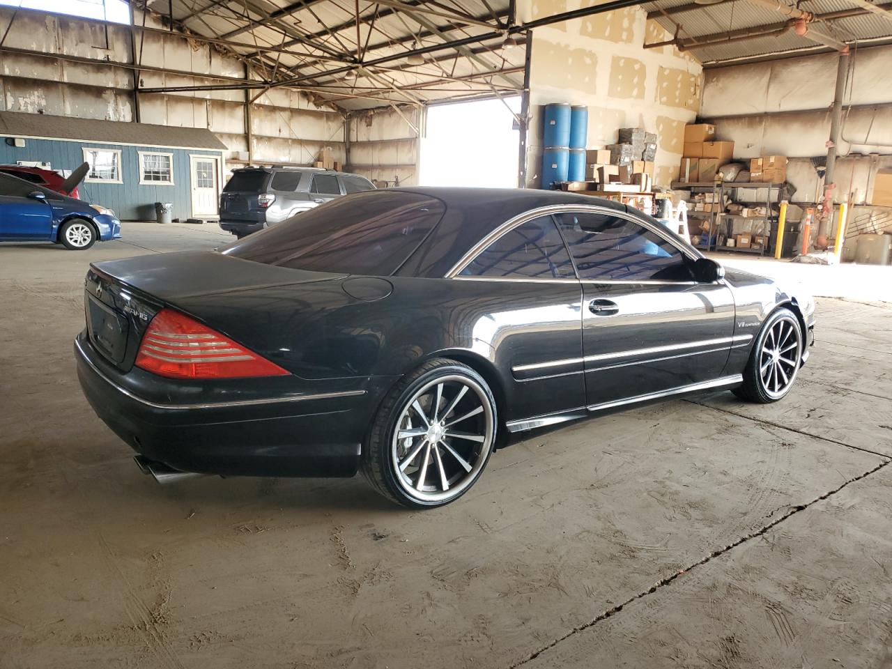 2003 Mercedes-benz Cl 55 Amg Black vin: WDBPJ74J83A033946