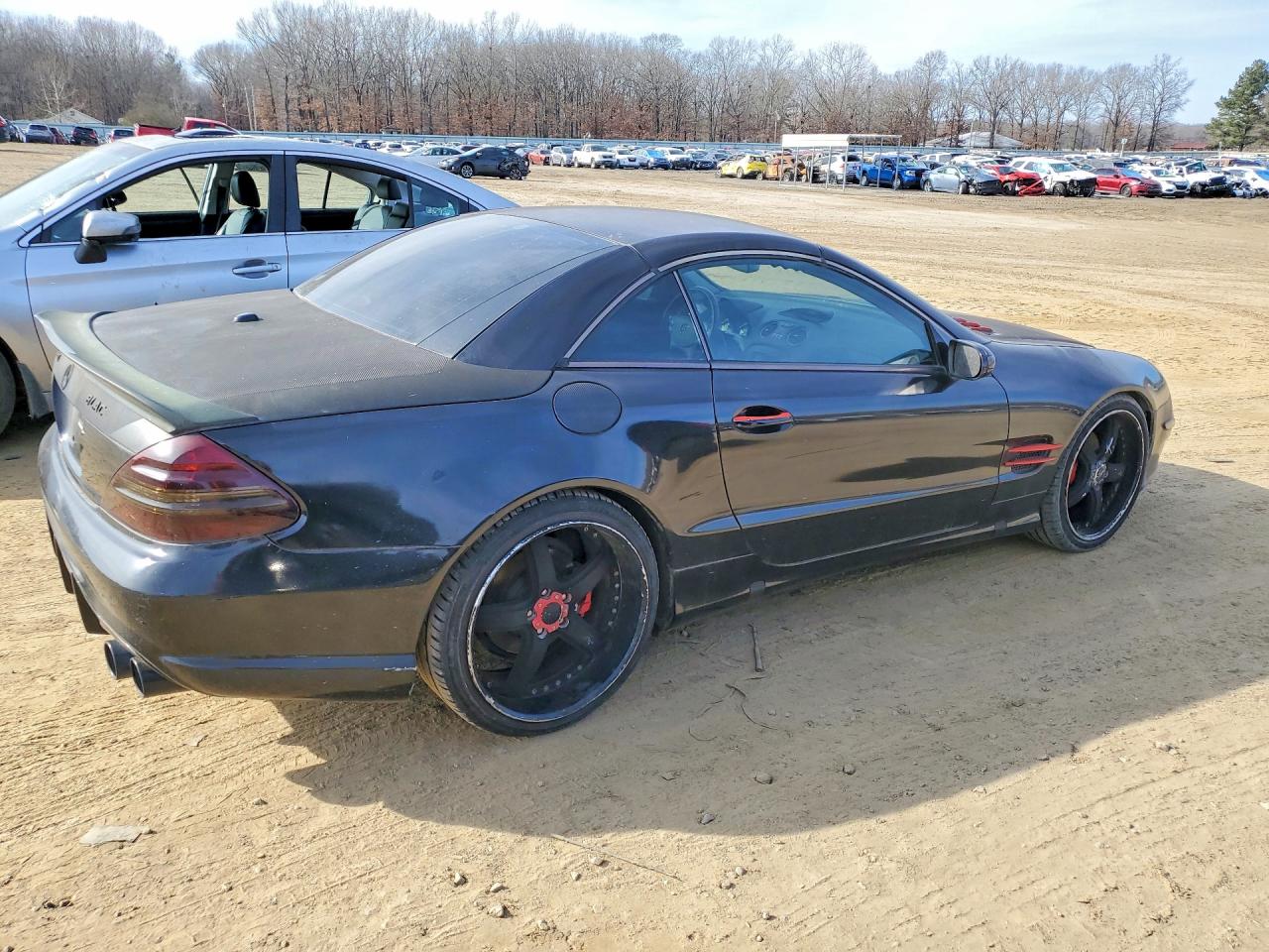 2007 Mercedes-benz Sl 550 Gray vin: WDBSK71F47F124454