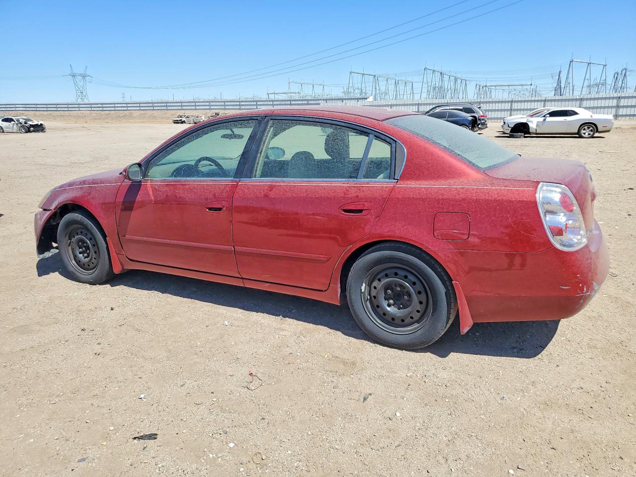 2006 Nissan Altima 2.5 Red vin: 1N4AL11D76N405843