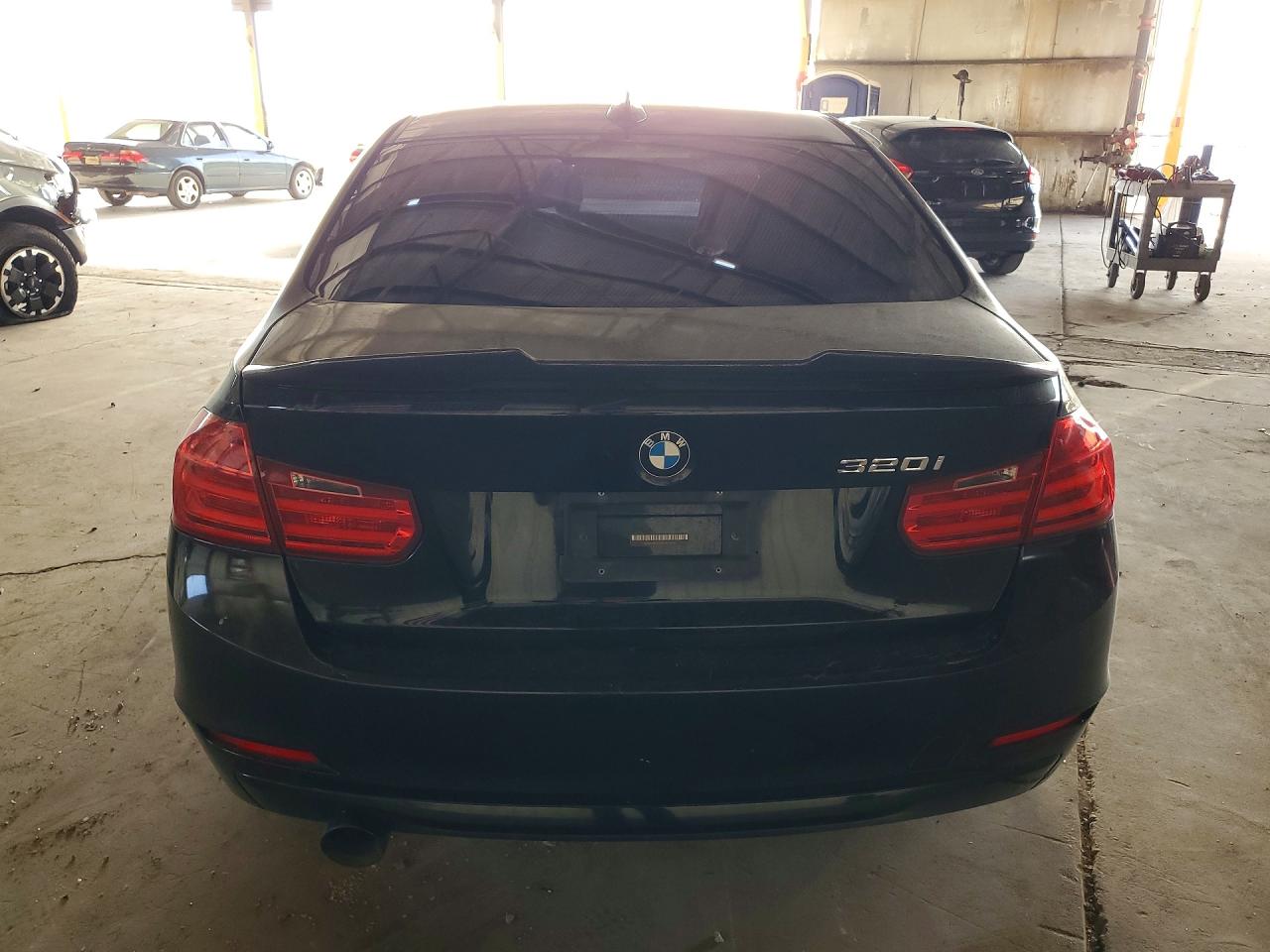 2014 Bmw 320 I Black vin: WBA3B1G51ENS77634