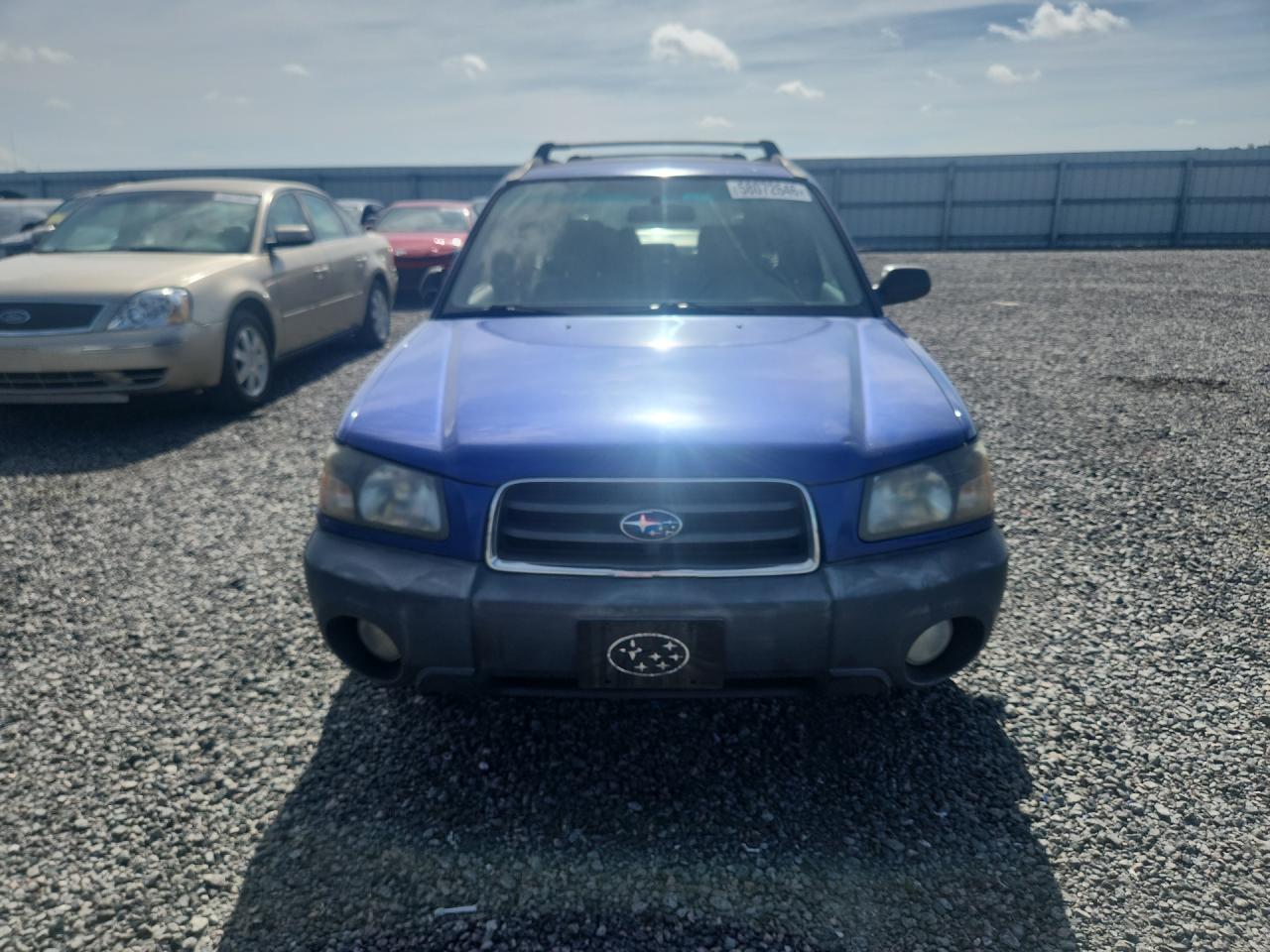 2003 Subaru Forester 2.5x Синий vin: JF1SG63663H701340