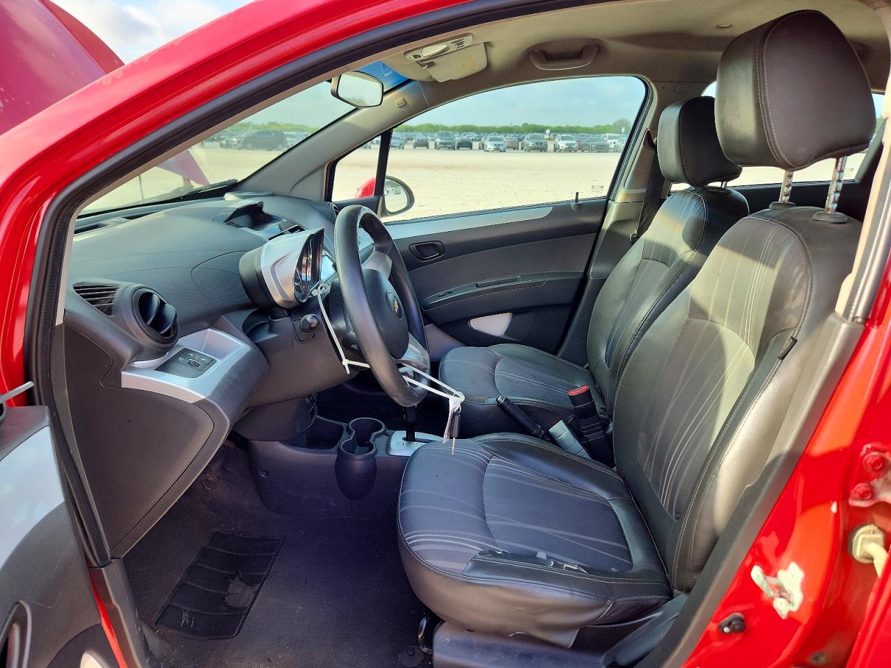 2013 Chevrolet Spark Ls Red vin: KL8CB6S95DC624430