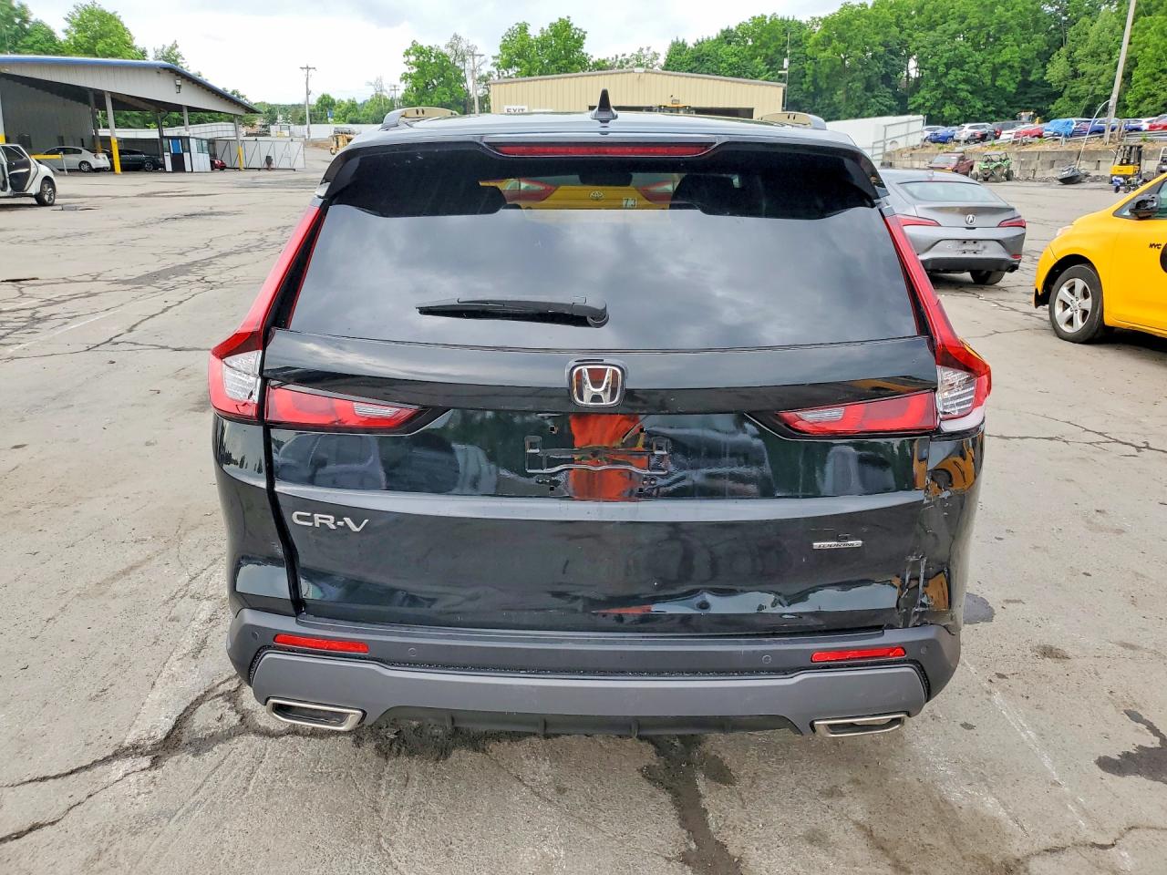 2025 Honda Cr-v Sport Touring Черный vin: 2HKRS6H96SH818183