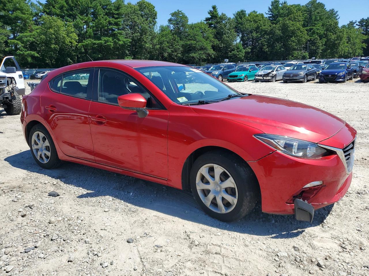 2015 Mazda 3 Sport Red vin: 3MZBM1K73FM163306