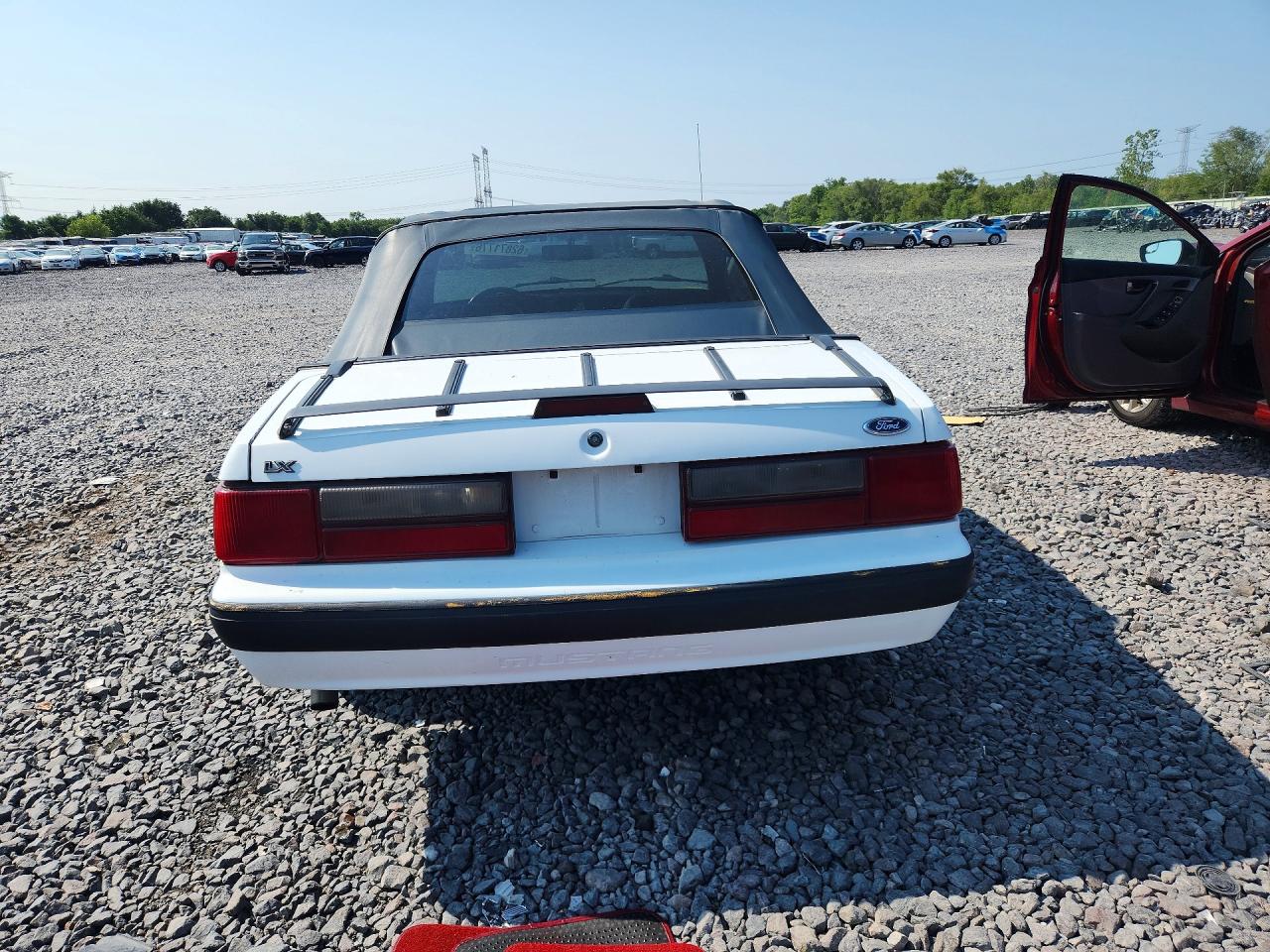 1988 Ford Mustang Lx Белый vin: 1FABP44A1JF161041