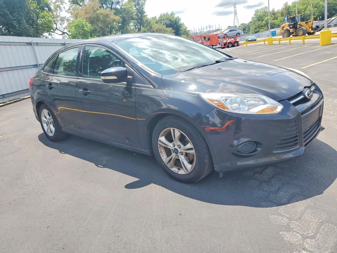 2014 Ford Focus Se Black vin: 1FADP3F27EL234719