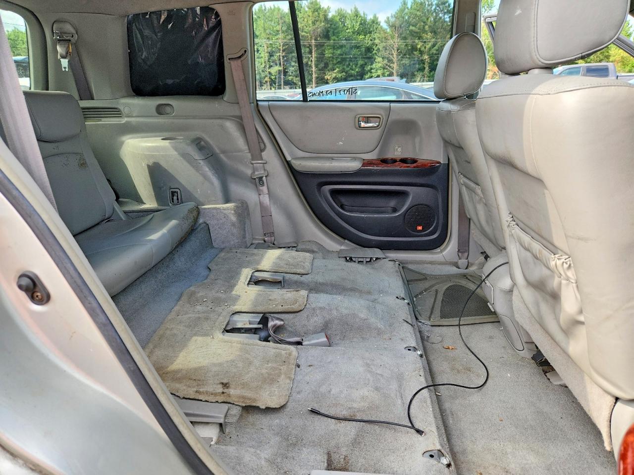 2004 Toyota Highlander Limited Silver vin: JTEEP21A240039713