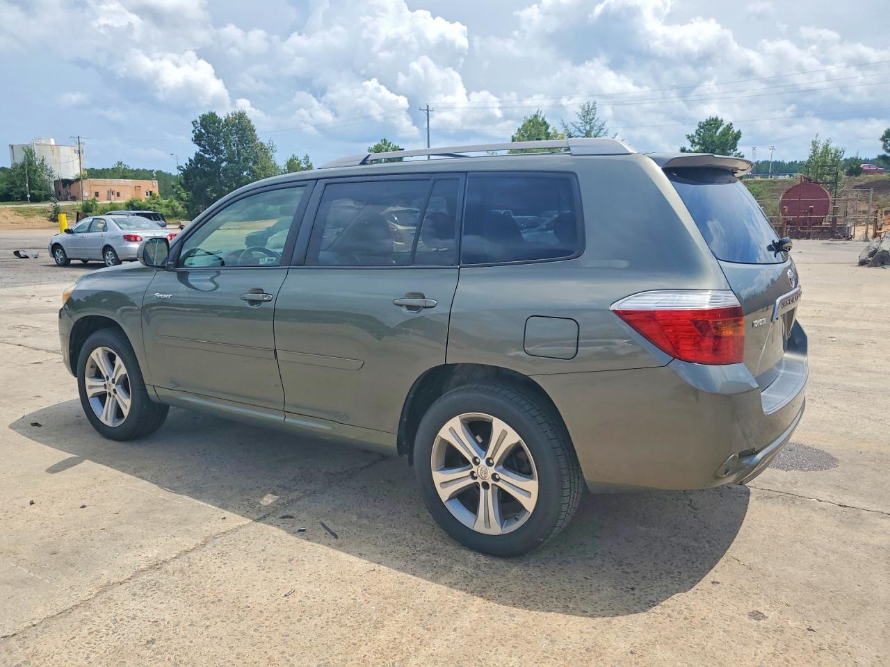 2008 Toyota Highlander Sport Green vin: JTEES43A282091490