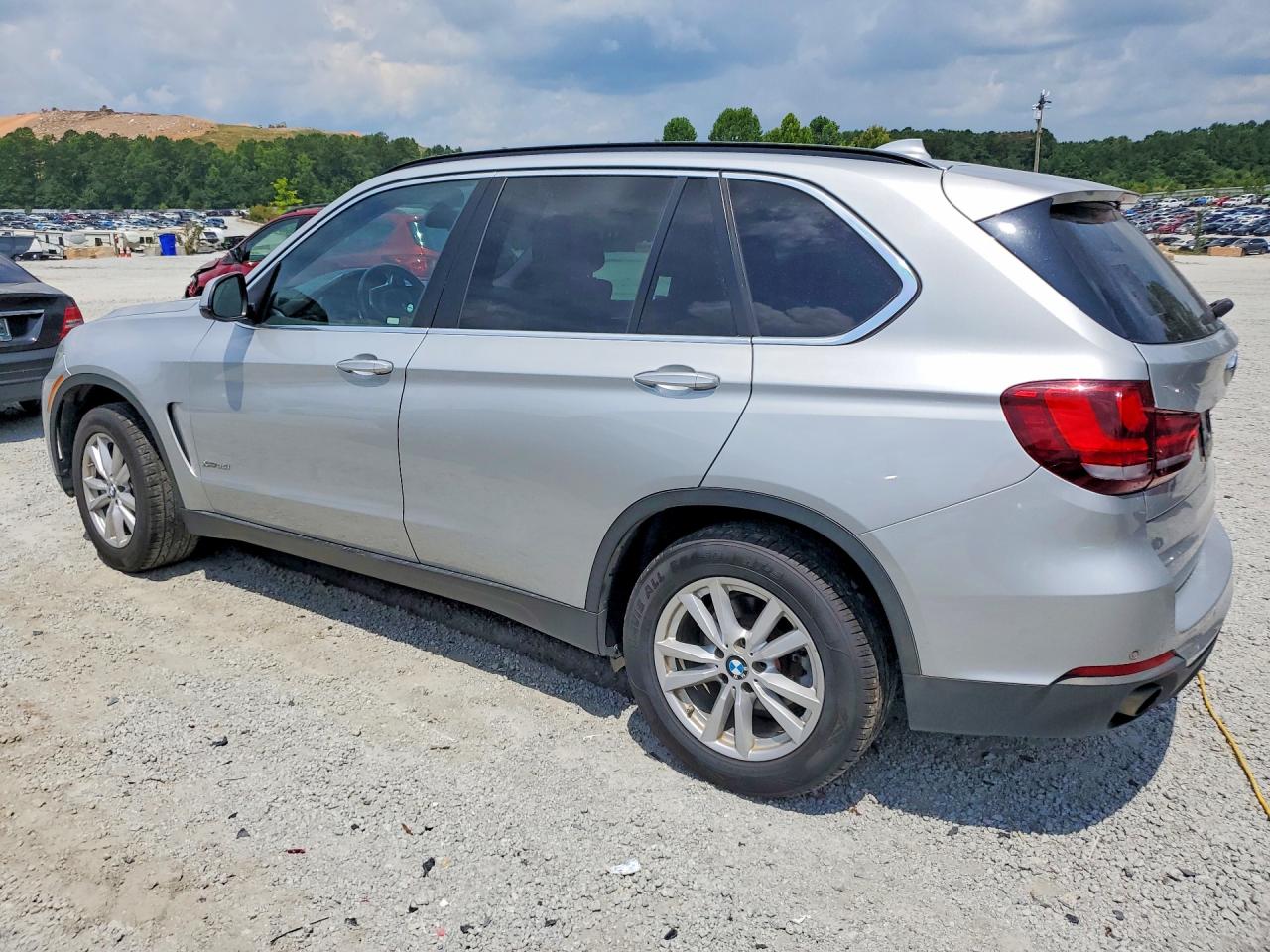 2015 Bmw X5 Xdrive35i Silver vin: 5UXKR0C58F0P06968