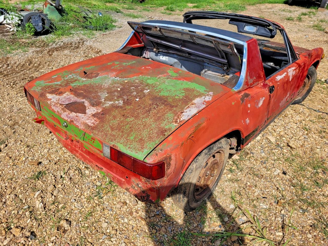 1972 Porsche 914 Red vin: 4722900538