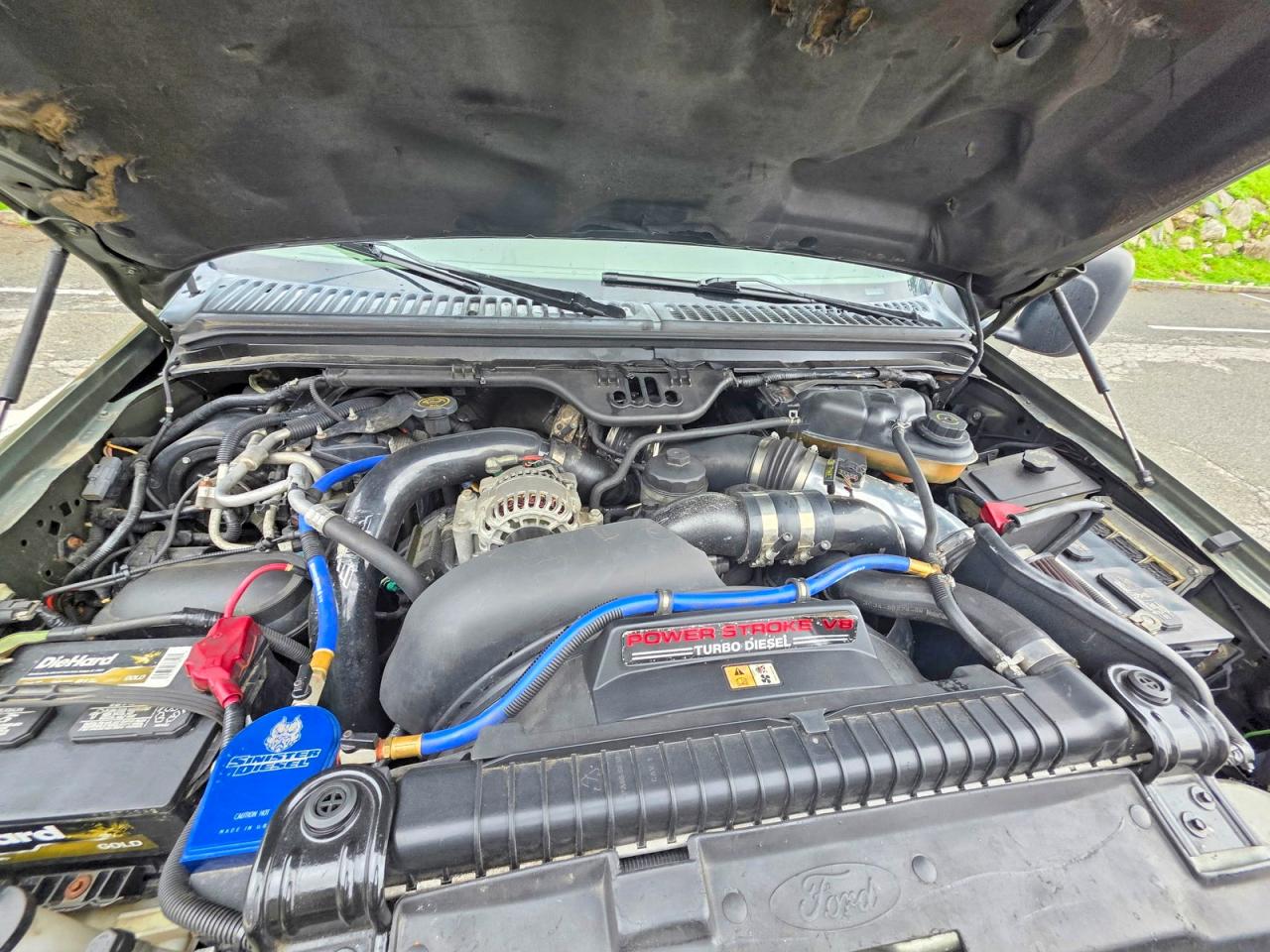 2003 Ford Excursion Eddie Bauer Green vin: 1FMSU45P93EC70809