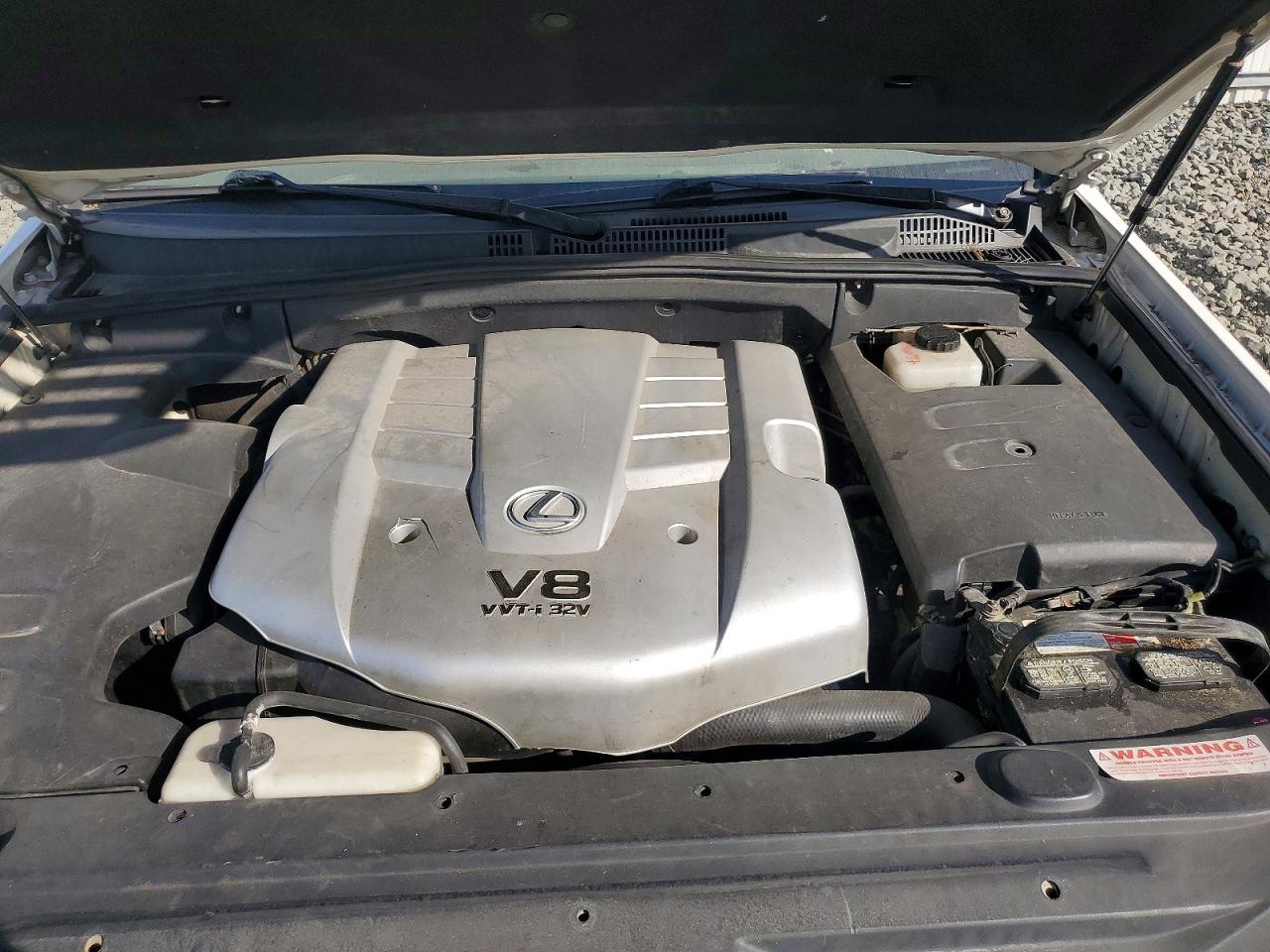 2005 Lexus Gx 470 White vin: JTJBT20X550083292