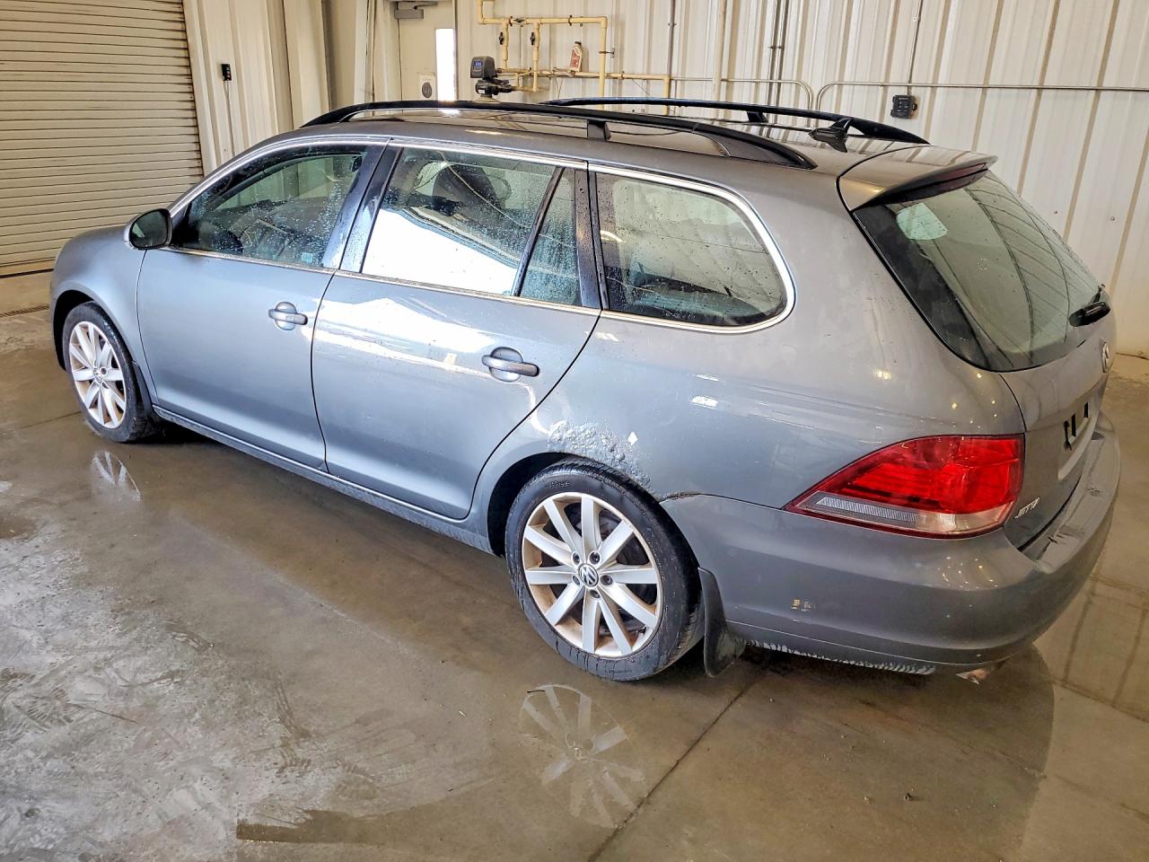 2012 Volkswagen Jetta Tdi Gray vin: 3VWPL7AJ2CM709002