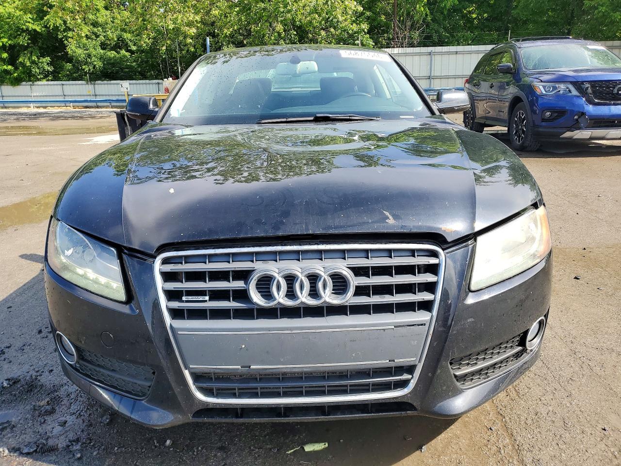2012 Audi A5 Premium Plus Black vin: WAULFAFR8CA017101