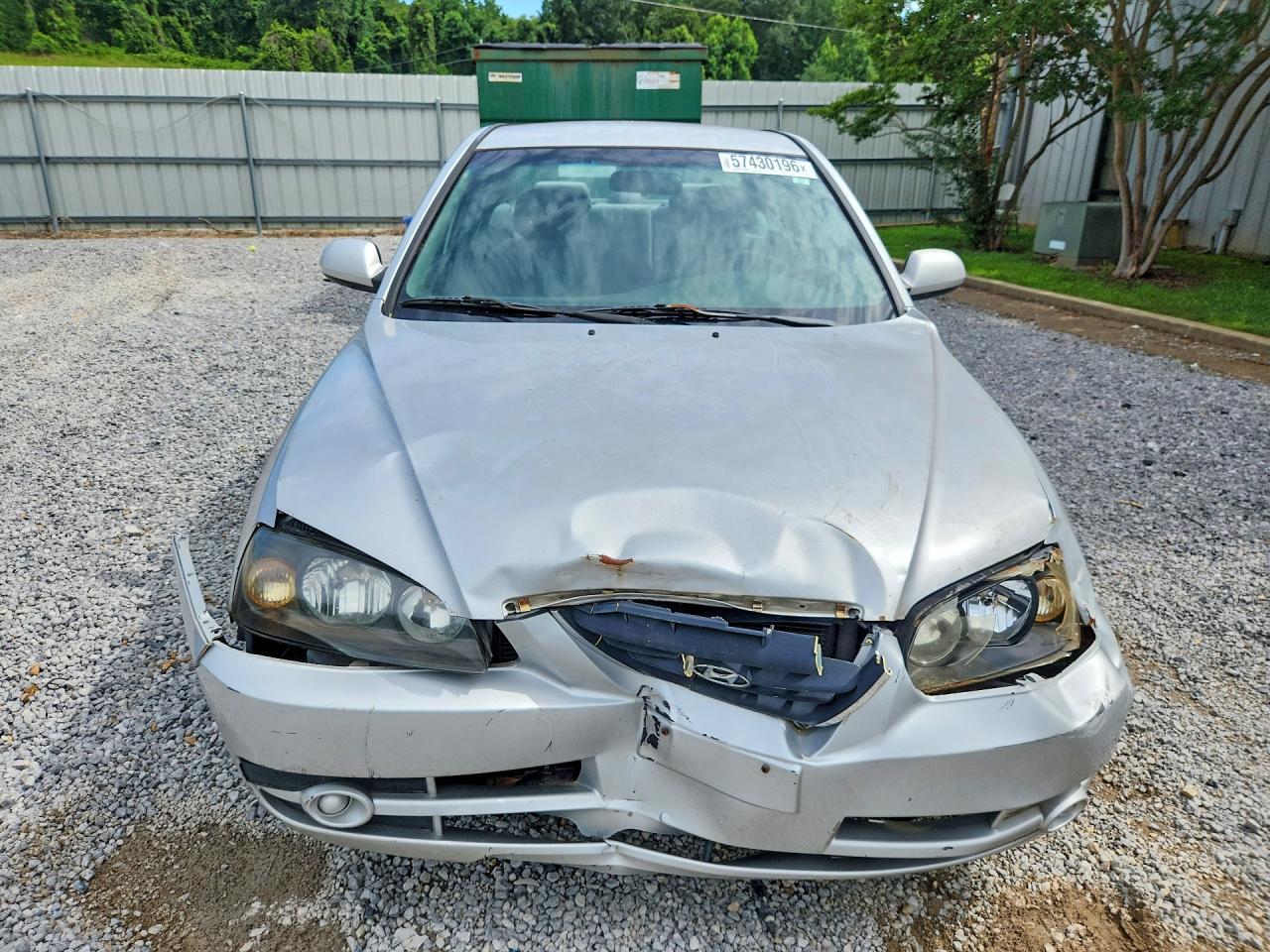 2004 Hyundai Elantra Gls Серебряный vin: KMHDN46D94U863894
