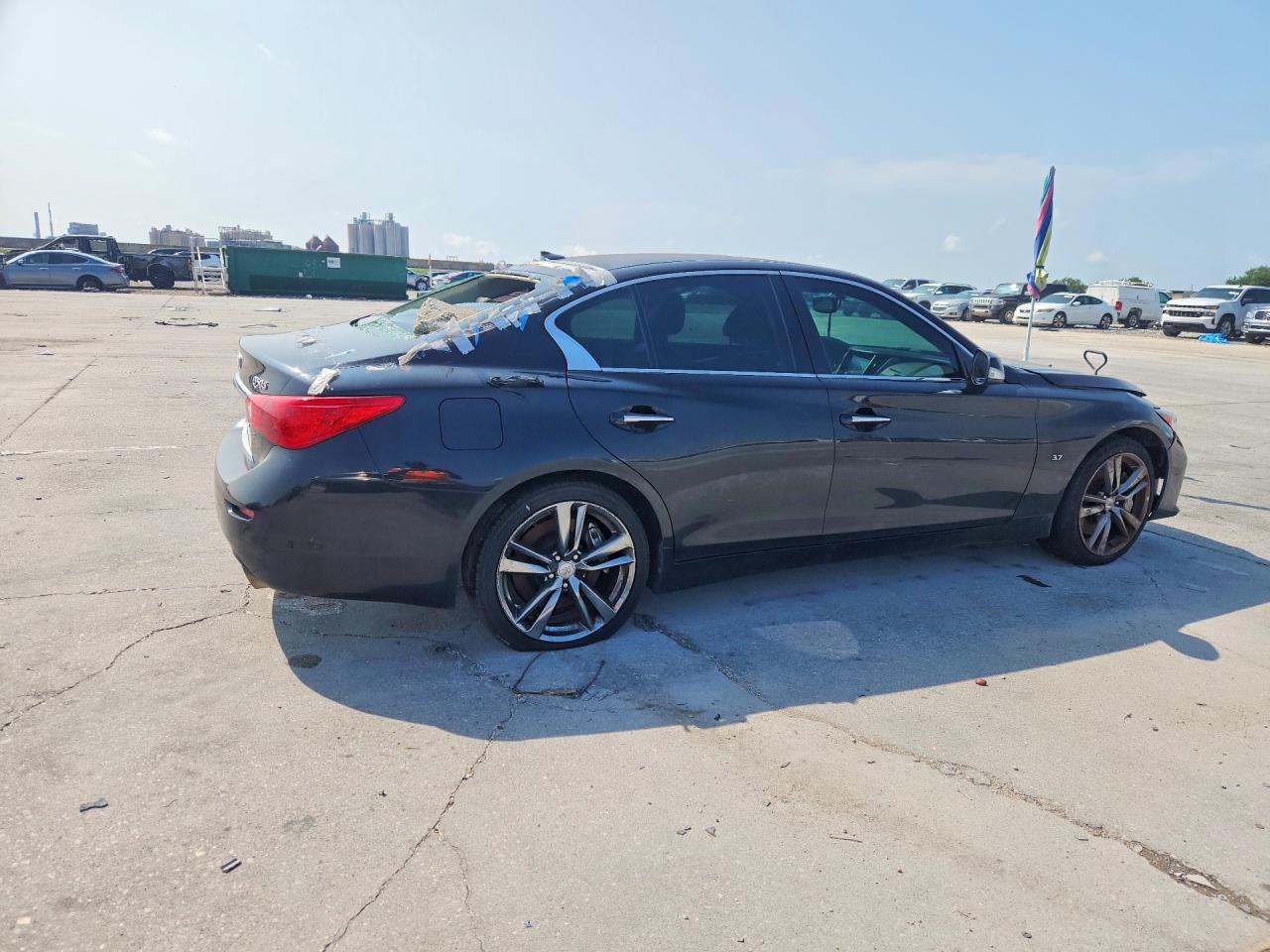 2015 Infiniti Q50 Base Черный vin: JN1BV7AR7FM415546