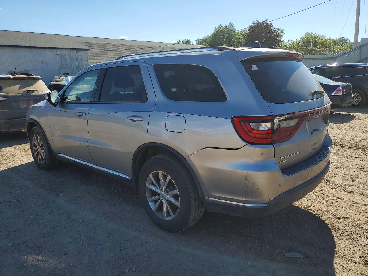 2014 Dodge Durango Limited Silver vin: 1C4RDJDG8EC597834
