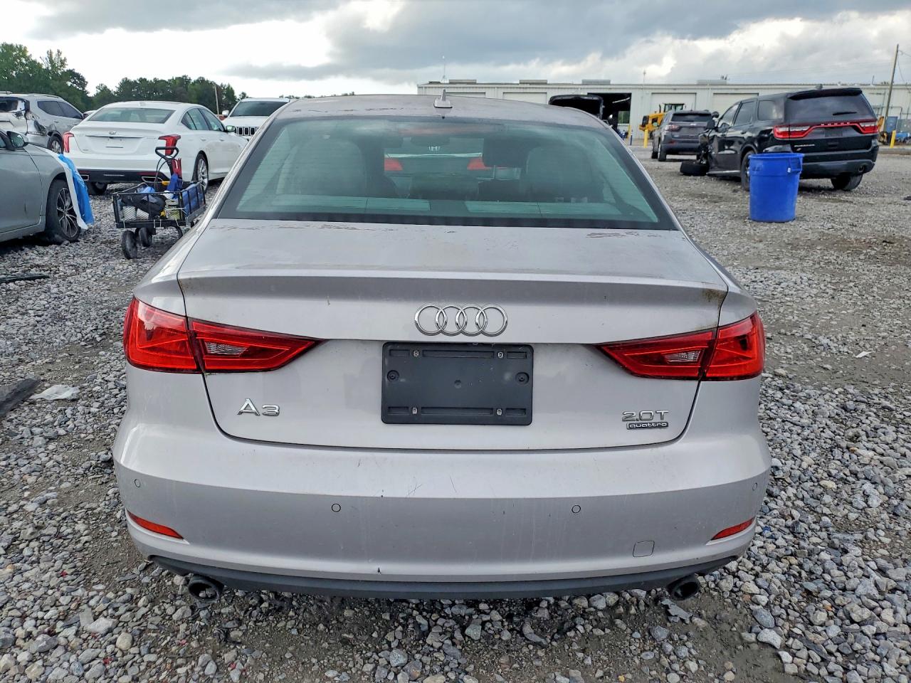 2015 Audi A3 Premium Plus Silver vin: WAUEFGFF3F1081228