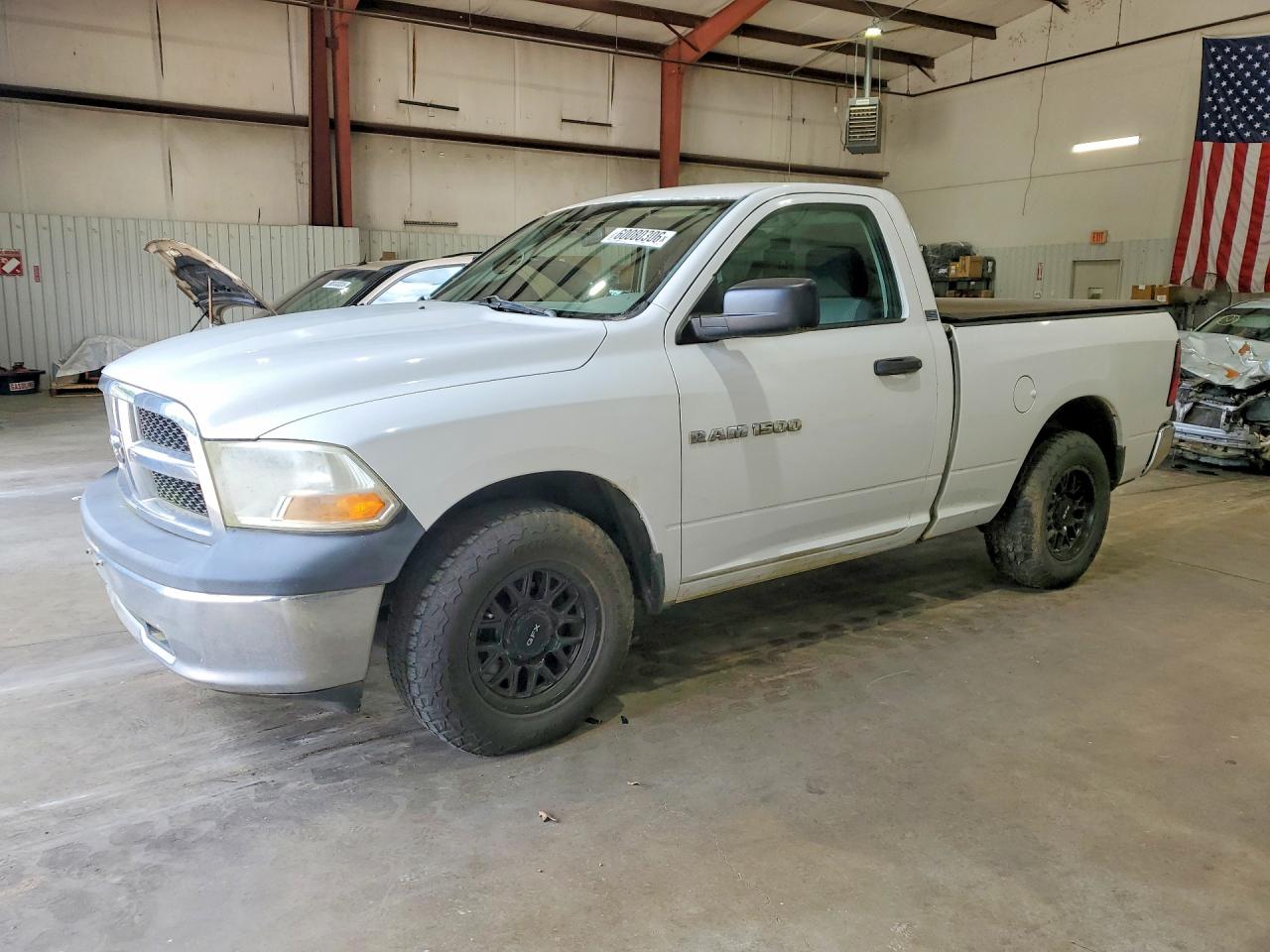 2011 Dodge Ram 1500 White vin: 3D7JB1EK2BG565157