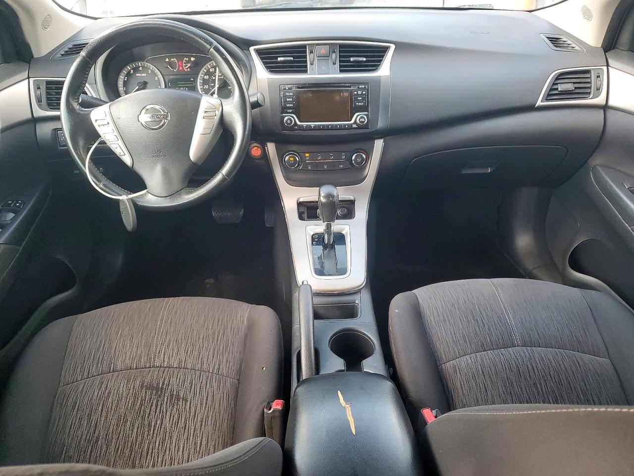 2015 Nissan Sentra Sv Gray vin: 3N1AB7AP9FY382498