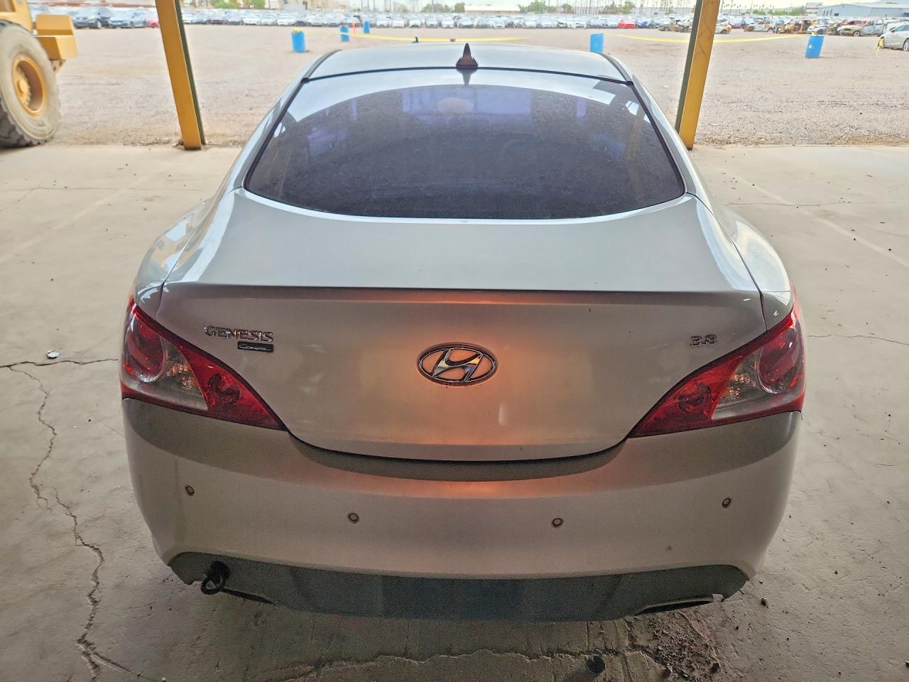 2010 Hyundai Genesis Coupe 3.8l Grand Touring Серебряный vin: KMHHU6KH3AU030998