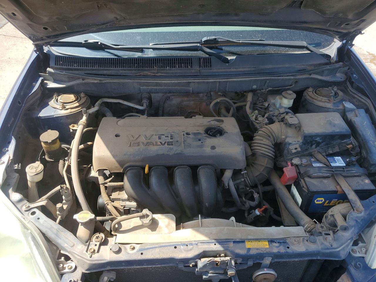 2005 Toyota Matrix Base Blue vin: 2T1KR32EX5C333294