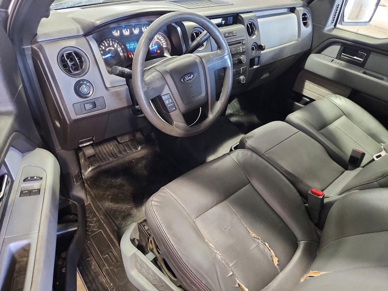 2012 Ford F150 White vin: 1FTMF1CM4CKD58568