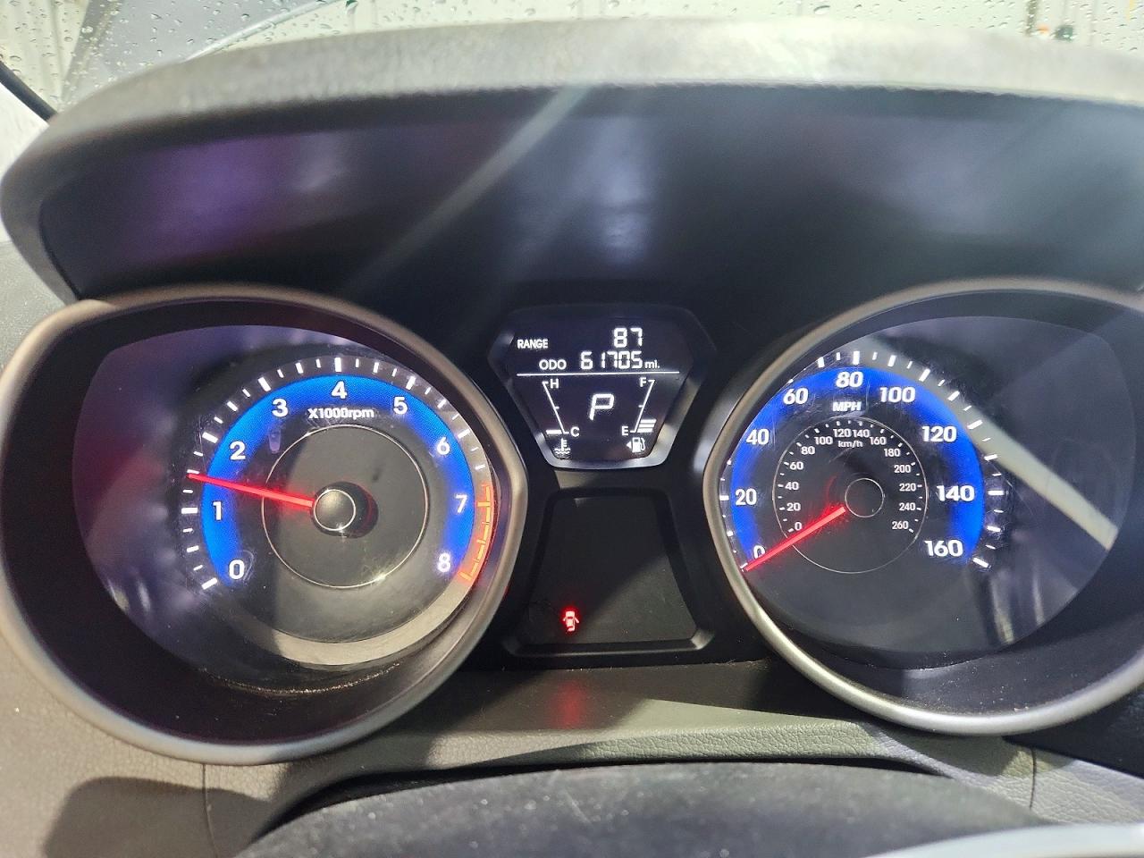 2013 Hyundai Elantra Gls Silver vin: KMHDH4AE7DU618373