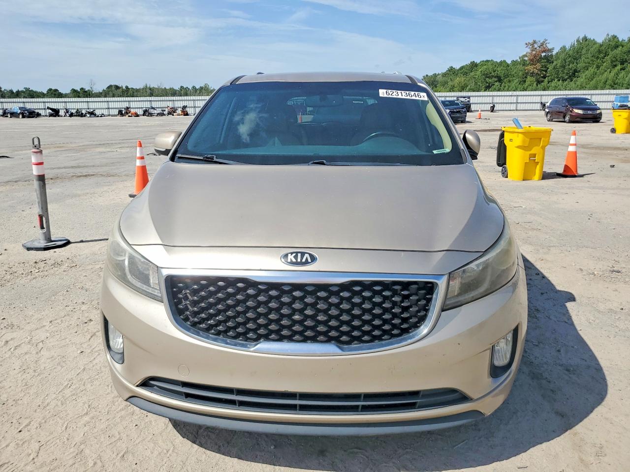 2015 Kia Sedona Ex Gold vin: KNDMC5C16F6020088
