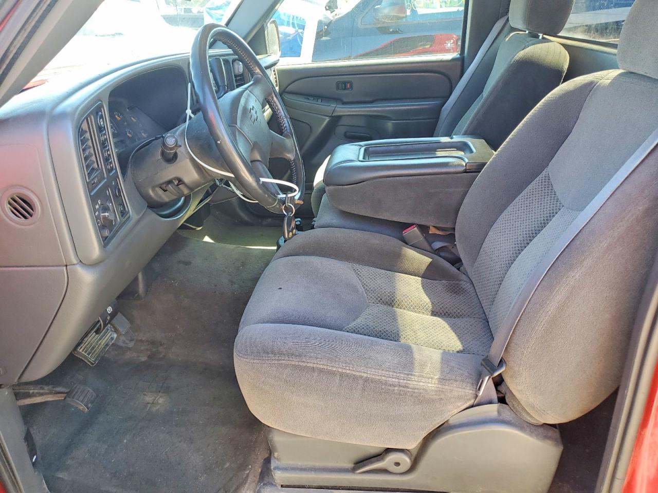 2006 Chevrolet Silverado K1500 Red vin: 1GCEK14T36Z122186