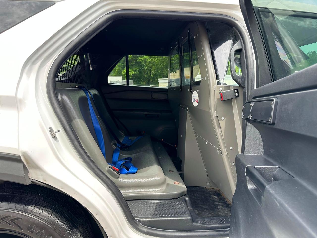 2022 Ford Explorer Police Interceptor Белый vin: 1FM5K8AW7NNA02285