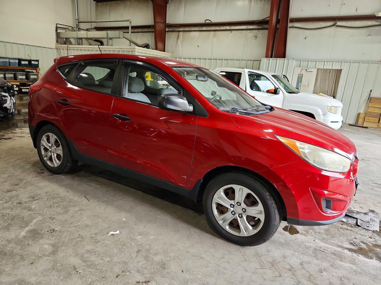 2010 Hyundai Tucson Gls Red vin: KM8JT3AC5AU080276