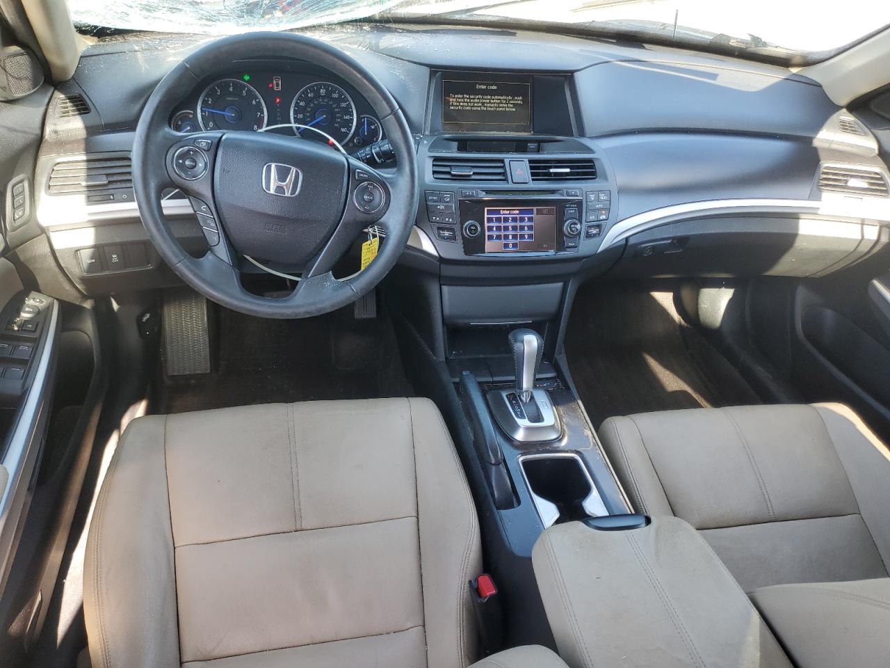 2013 Honda Crosstour Exl Blue vin: 5J6TF3H50DL004982