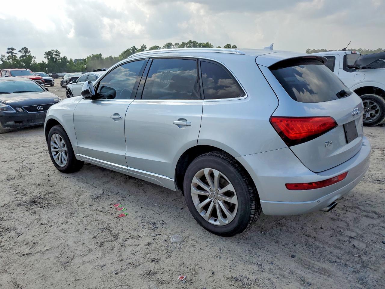 2014 Audi Q5 Premium Plus Silver vin: WA1LFAFP7EA101571